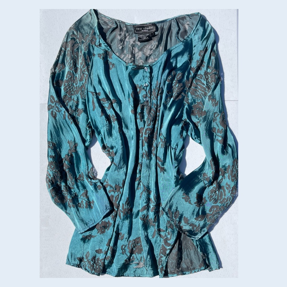 Vintage Tee Studio Silk blouse